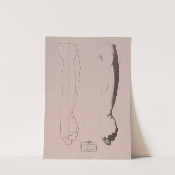 Cours de dessin Pl.19 (1867) by Charles Bargue