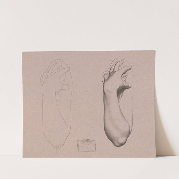 Cours de dessin Pl.23 (1867) by Charles Bargue