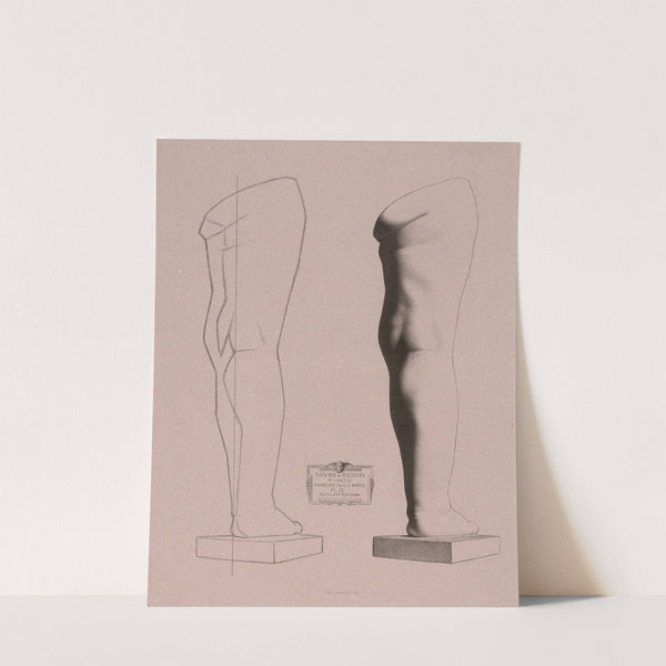 Cours de dessin Pl.29 (1867) by Charles Bargue