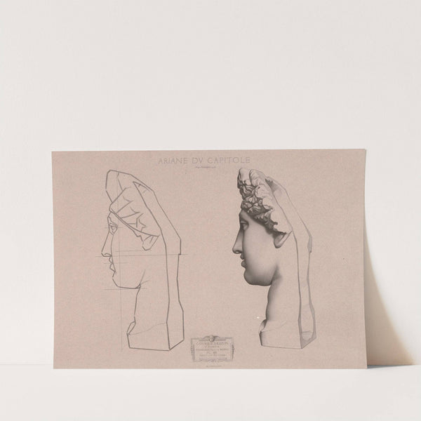 Cours de dessin Pl.47 (1867) by Charles Bargue