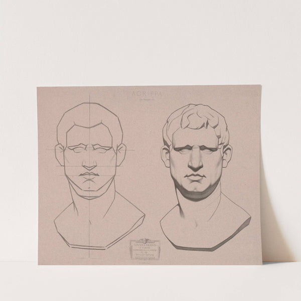 Cours de dessin Pl.51 (1867) by Charles Bargue