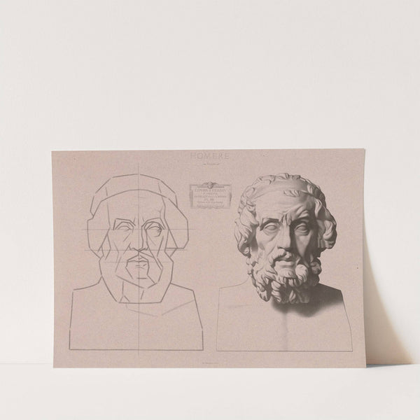 Cours de dessin Pl.57 (1867) by Charles Bargue