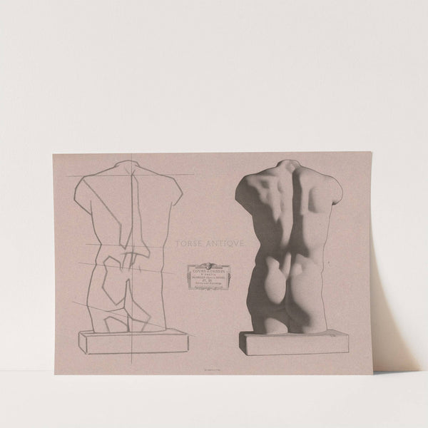 Cours de dessin Pl.59 (1867) by Charles Bargue