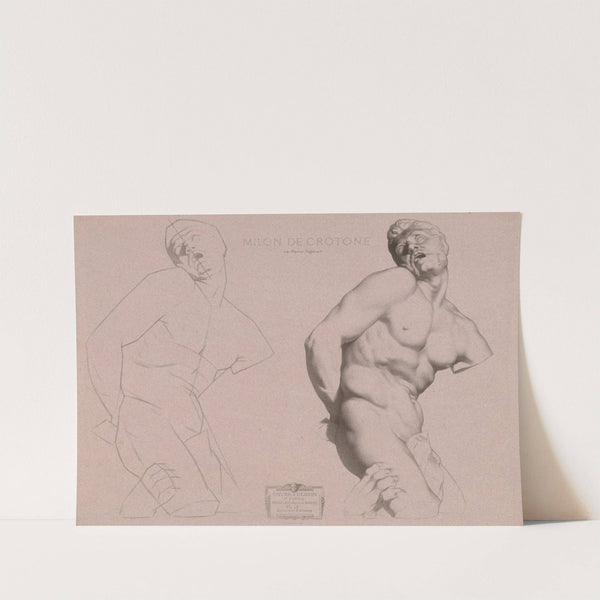 Cours de dessin Pl.61 (1867) by Charles Bargue