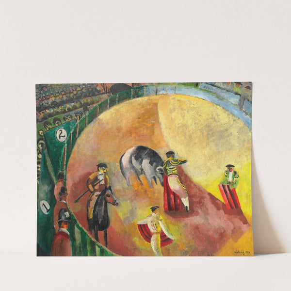 Course de taureaux (1916) by Moïse Kisling