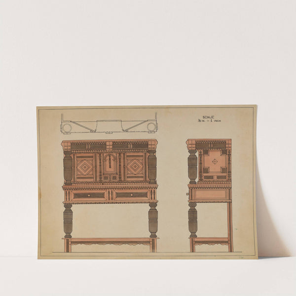 Court Chest by Lawrence Phillips