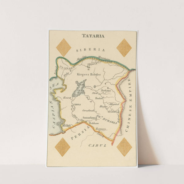 Court game of geography Pl.17 by William and Henry Rock