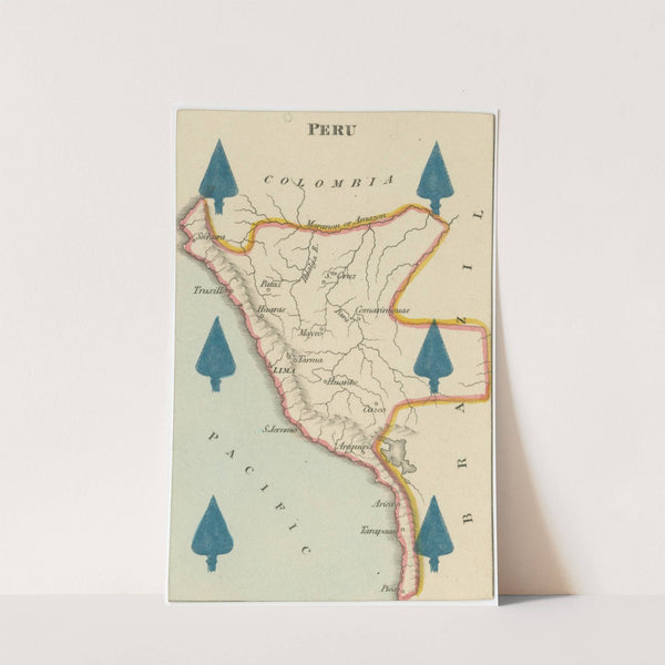 Court game of geography Pl.45 by William and Henry Rock