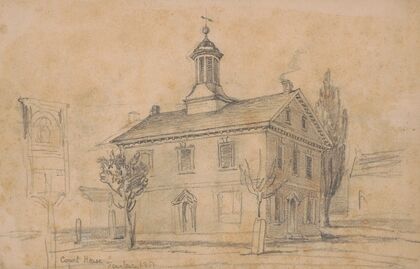 Court house, Sunbury (1851)