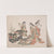 Court Ladies Dragging a Cabinet along the Floor by Kubo Shunman