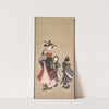 Courtesan and Attendants by Engetsudō