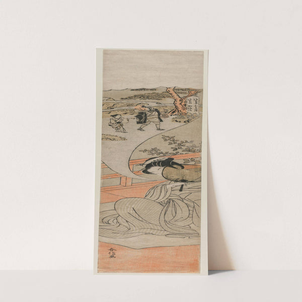 Courtesan Dreaming of her Childhood (c. 1770) by Suzuki Harunobu