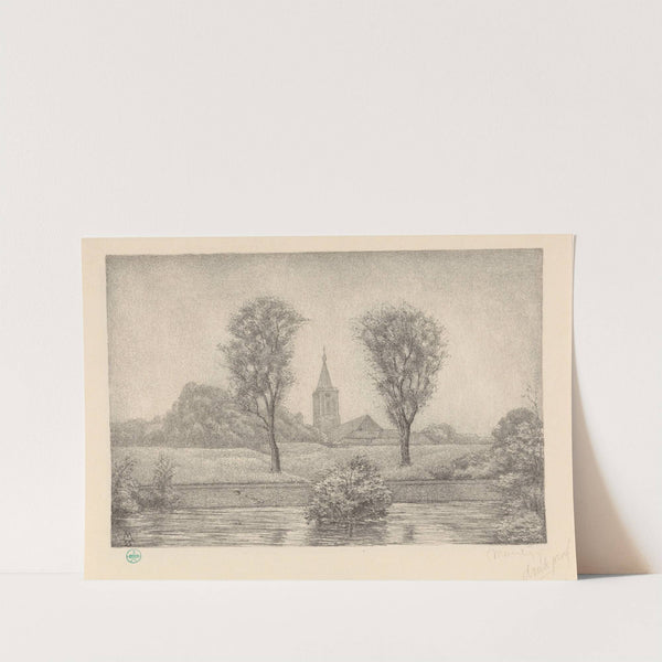 Courtine tussen de bastions Promers en Oranje (Eendenkom) (1933) by Simon Moulijn