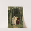 Courtship (1885) by Nikolai Dmitrievich Kuznetsov