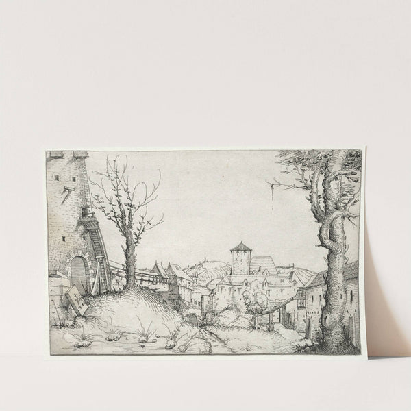 Courtyard of a castle (1546) by Augustin Hirschvogel