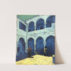 Courtyard of a Moroccan riad by Georges Gaudion