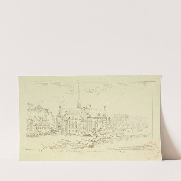 Couvent des Bonshommes (1862) by Aglaüs Bouvenne