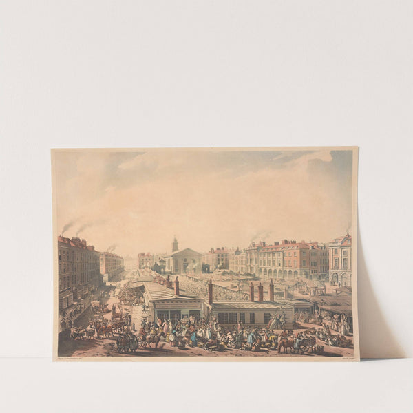 Covent Garden Market by Thomas Rowlandson