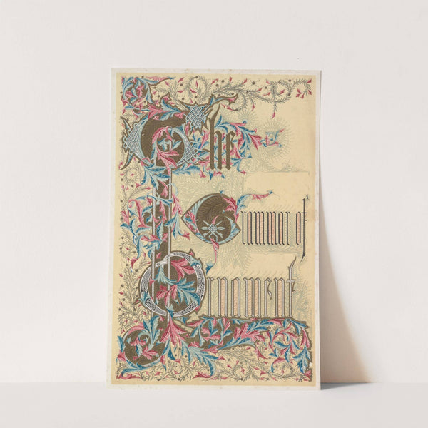 Cover (1856) by Owen Jones