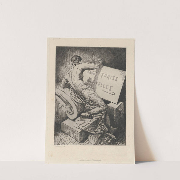 Cover for ‘Eaux Fortes Nouvelles’ (1877) by François-Nicolas Chifflart