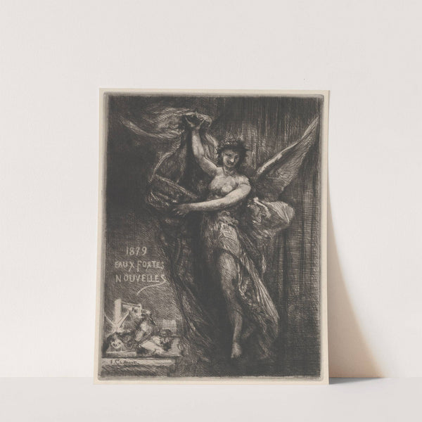 Cover for ‘Eaux Fortes Nouvelles’ (1879) by François-Nicolas Chifflart