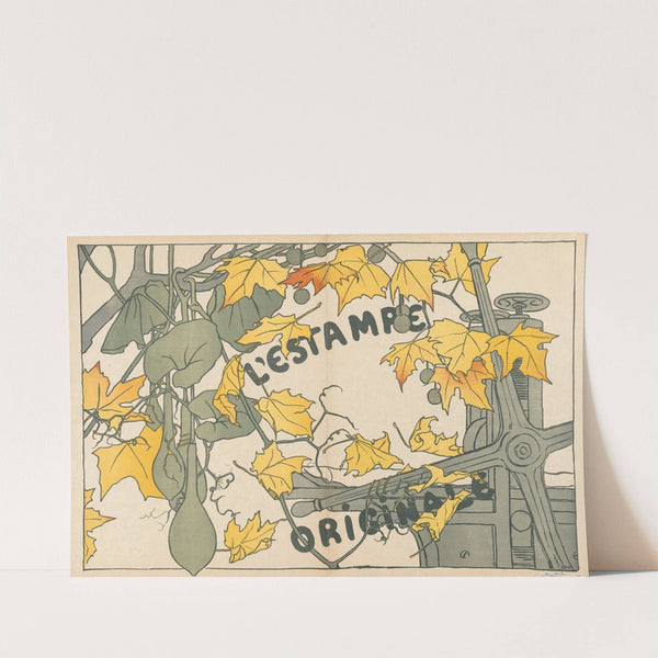 Cover for L'Estampe Originale by Camille Martin