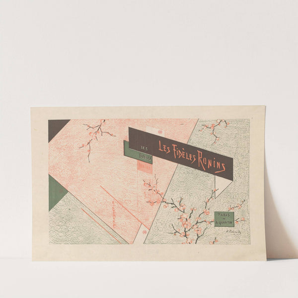 Cover for T. Shunsui, Les fidèles Ronins (1882) by Henri-Charles Guérard