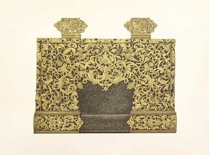 Cover of a German Prayer-Book in Silver Gilt — size preview