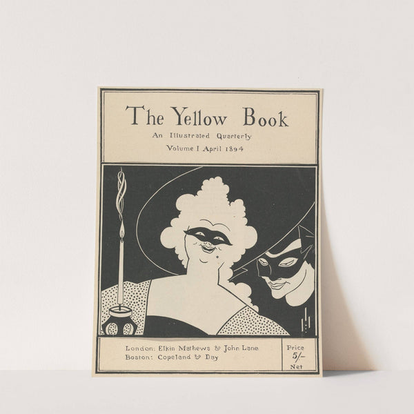 Cover of ‘The Yellow Book: an Illustrated Quarterly’, Volume I, April 1894 (1894) by Aubrey Vincent Beardsley