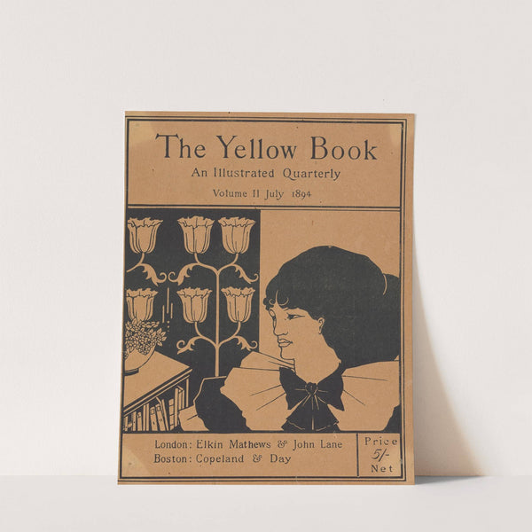 Cover of ‘The Yellow Book: an Illustrated Quarterly’, Volume II, July 1894 (1894) by Aubrey Vincent Beardsley