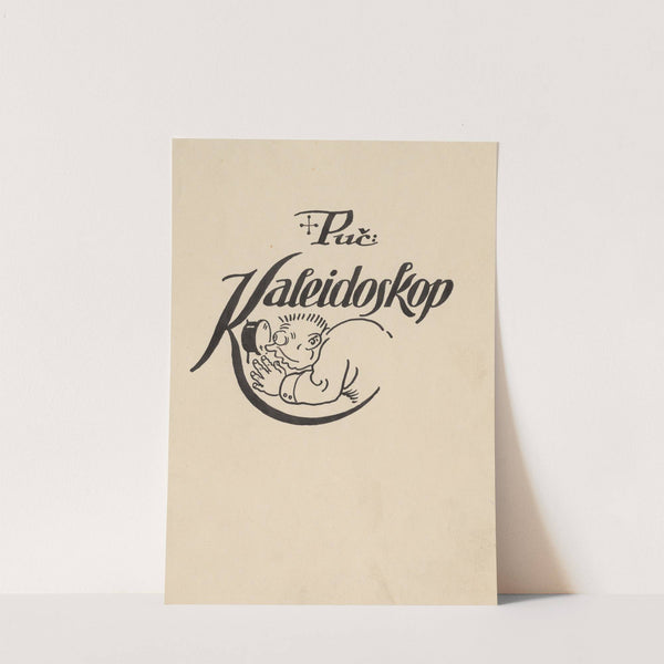 Cover Page for the Set of Drawings 'Kaleidoscope' by Andrej Kováčik