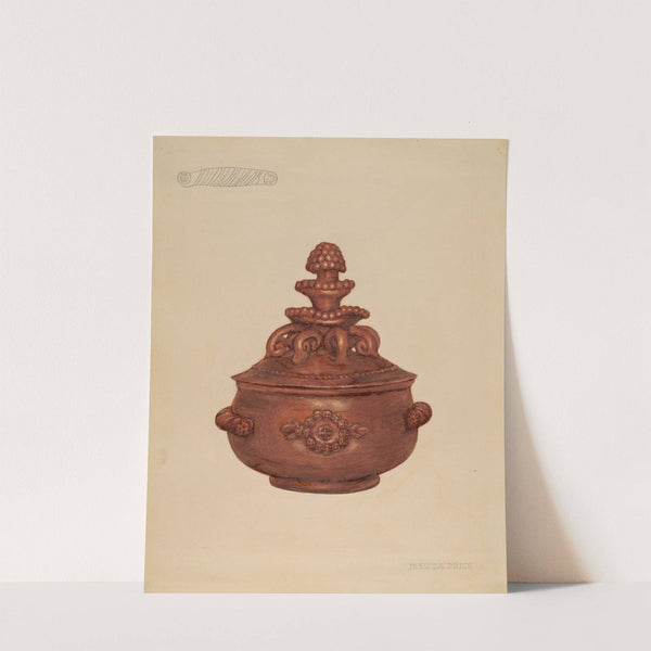 Covered Bowl by Jessica Price