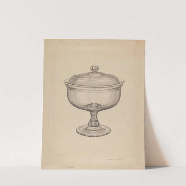 Covered Compote by John Dana