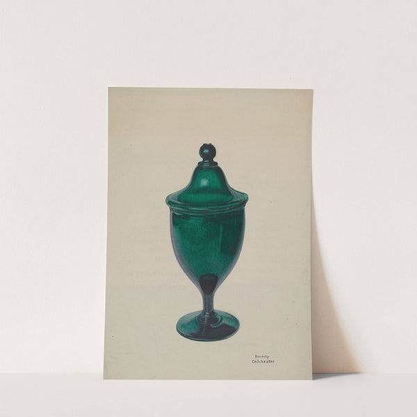 Covered Compote by Beverly Chichester