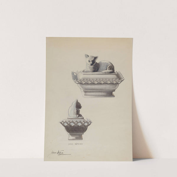 Covered Dish (Cat) by James Vail