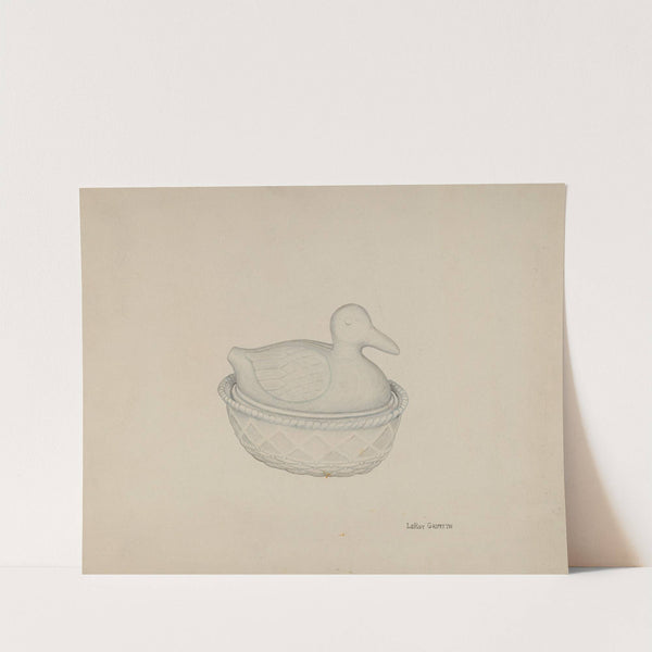 Covered Dish (Duck) by LeRoy Griffith