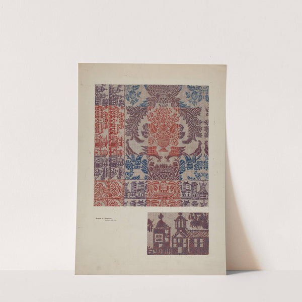 Coverlet - Boston Town by Byron Dingman