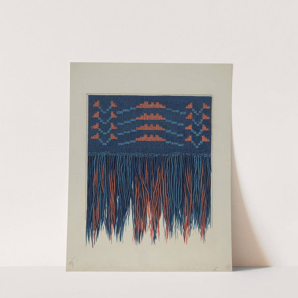 Coverlet Detail by Ruth M. Barnes