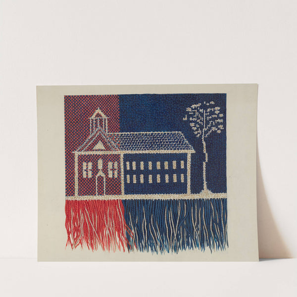 Coverlet Detail Farmer's Fancy by Ruth M. Barnes