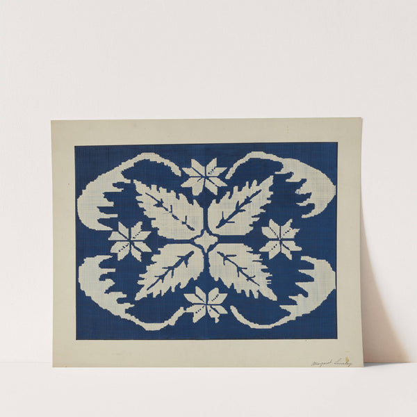 Coverlet Section by Margaret Linsley