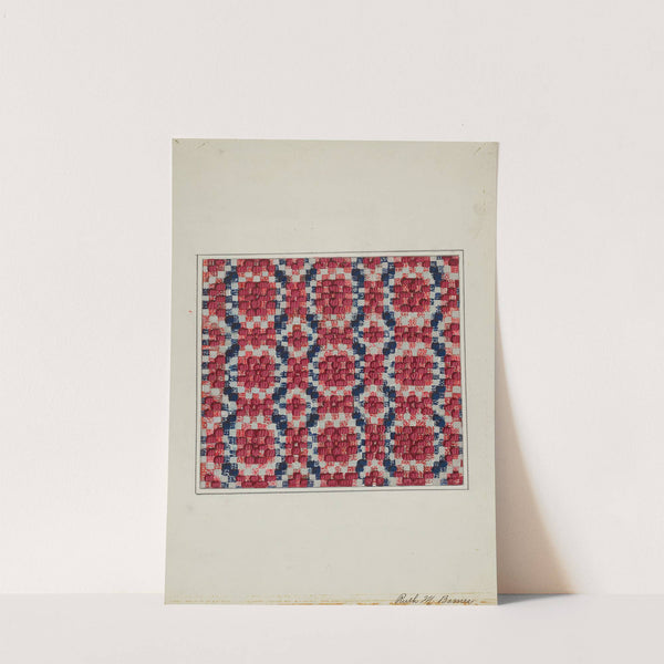 Coverlet (Section) by Ruth M. Barnes