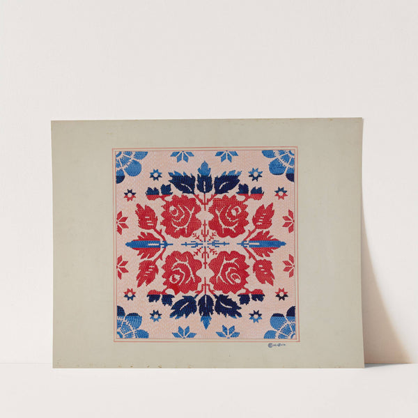 Coverlet (Section) by Cornelius Christoffels