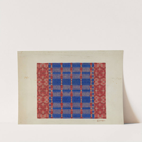 Coverlet (Section) by Cornelius Christoffels