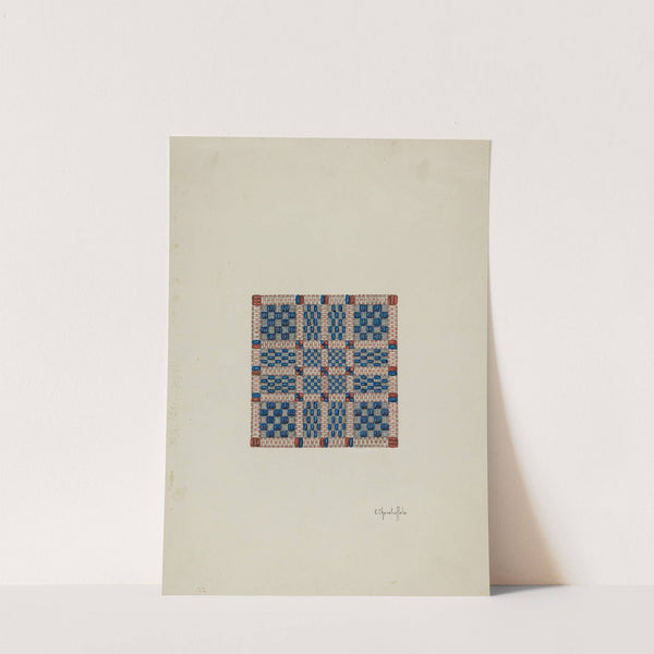 Coverlet (Section) by Cornelius Christoffels