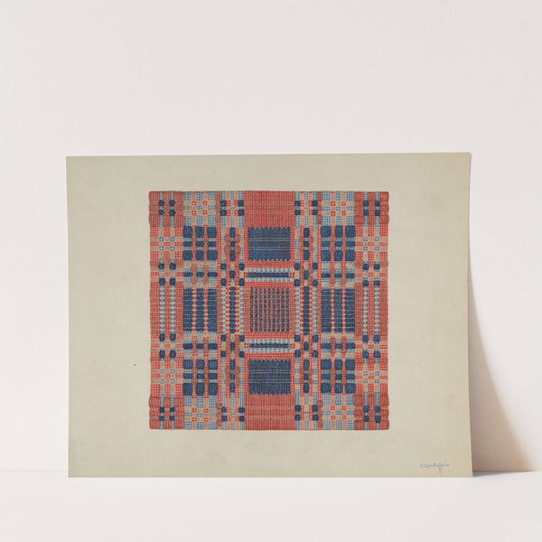 Coverlet (Section) by Cornelius Christoffels