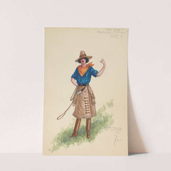 Cow Girls-Act I by Will R. Barnes