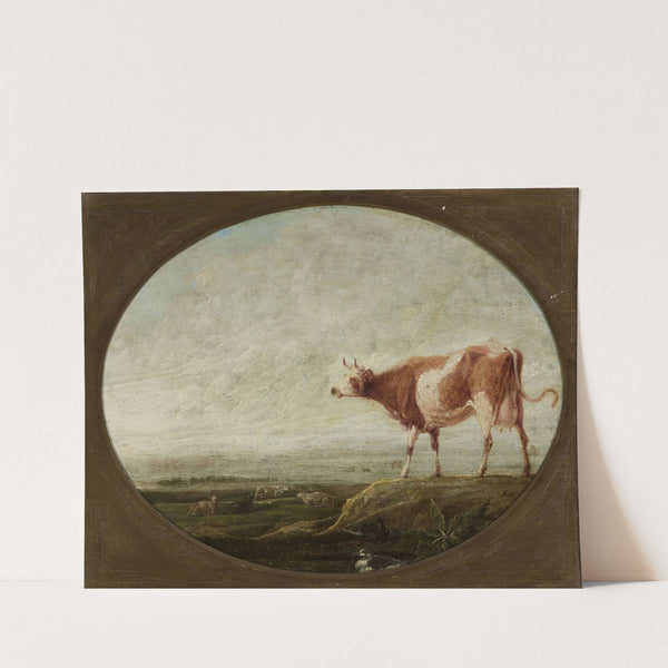 Cow in the pasture by François Ryckhals