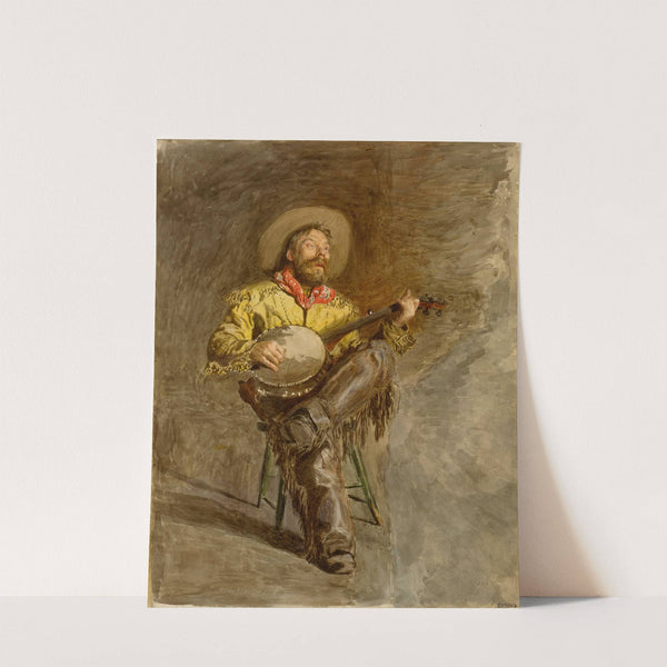 Cowboy Singing (circa 1892) by Thomas Eakins