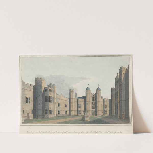 Cowdray Court from the Lodging House by Capt. Francis Grose