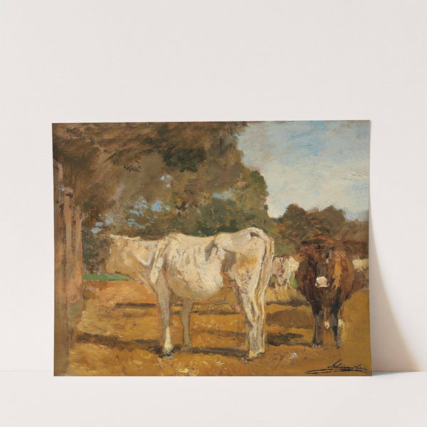 Cows by Emil Jakob Schindler